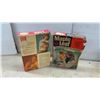 Image 10 : Vintage Advertising Tins and Boxes: Lux, Maple Leaf, Red Boy, Cunard Line R.M.S. Queen Elizabeth