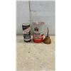 Image 9 : Vintage Oil and Automotive Fluid Lot: Castrol, Veedol, White Rose, Shell Rotella, STP and More