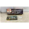 Image 1 : Aurora USS Forrestal Aircraft Carrier and Revell Douglas A3D Skywarrior Model Kits