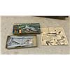 Image 2 : Aurora USS Forrestal Aircraft Carrier and Revell Douglas A3D Skywarrior Model Kits