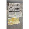 Image 7 : Aurora USS Forrestal Aircraft Carrier and Revell Douglas A3D Skywarrior Model Kits