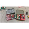 Image 3 : Coca-Cola Collectibles Including Nostalgia Playing Cards, 7UP Cans, Coke Is It Sign, Tins