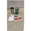 Image 6 : Coca-Cola Collectibles Including Nostalgia Playing Cards, 7UP Cans, Coke Is It Sign, Tins