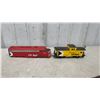 Image 6 : HO Scale Model Train Lot: Locomotives, CP Rail and CN Freight Cars, Track