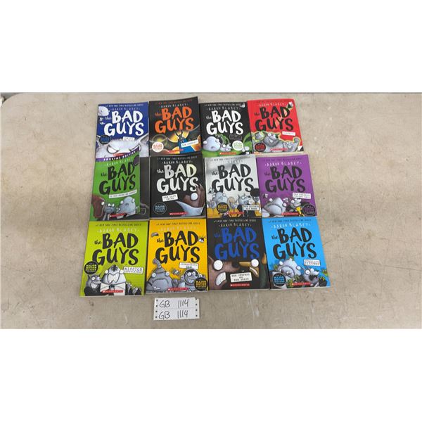 12 The Bad Guys by Aaron Blabey