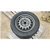 Image 2 : Four Motomaster Turbo Lazer P195/60R15 M+S Studded Winter Tires on 5-Bolt Steel Rims