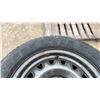 Image 3 : Four Motomaster Turbo Lazer P195/60R15 M+S Studded Winter Tires on 5-Bolt Steel Rims