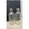 Image 2 : 12 Vintage 1960s/79s Throwaway 7-Up and Pepsi-Cola, No Deposit, No Return Embossed Soda Drink