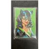 Image 2 : Cat woman 1966 Batman Topps #27 Sinister Smile and A Batman 1966 Topps Landing A Bug One 11A
