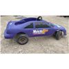 Image 6 : Purple Welch's Soft Drinks Branded Children's Stock Car Style Pedal Car
