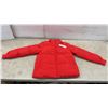 Image 1 : MAGCOMSEN Outdoor Jacket Red Full-Zip Puffer with High Collar, Size Small