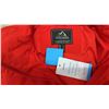 Image 2 : MAGCOMSEN Outdoor Jacket Red Full-Zip Puffer with High Collar, Size Small
