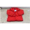 Image 4 : MAGCOMSEN Outdoor Jacket Red Full-Zip Puffer with High Collar, Size Small