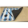 Image 4 : New Football Mat with Numbered Training Zones, 26 × 36” and Pair of White Grip Socks