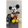 Image 4 : AT and T Model 200 Mickey Mouse Corded Telephone with Red Push-Button Handset