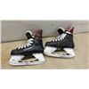 Image 2 : Bauer Vapor X250 Youth Ice Hockey Skates, New: Sneakers, and T-Rex Dinosaur Rain Boots