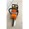 Image 2 : Stihl 034 AV Electronic Quickstop Chainsaw with Rollomatic E Guide Bar
