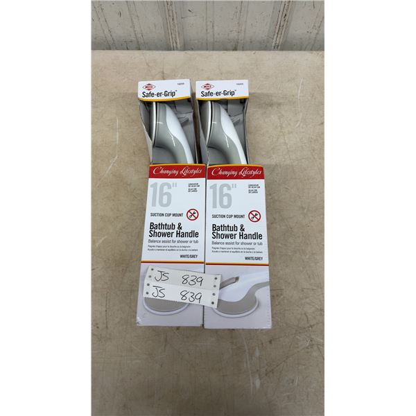 2 16” Bath and Shower Safety Handles- New Or Store Return