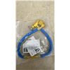 Image 4 : 2 A/C Recharger Hoses With Gauge