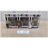 Image 1 : 3 Star Wars Funko Pop Figures, 08- Boba Fett, 183- Bisho, and 722- OSHA Aniseya