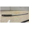 Image 1 : "The Last Samurai" Movie Replica Katana Sword With Black Scabbard, Cord-Wrapped Handle and Stand
