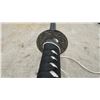 Image 4 : "The Last Samurai" Movie Replica Katana Sword With Black Scabbard, Cord-Wrapped Handle and Stand