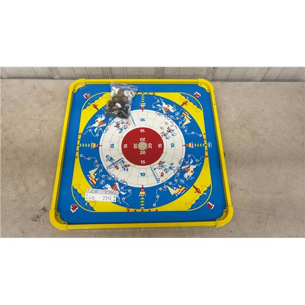 Vintage Double Sides Munro 101 Table Games board
