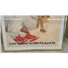 Image 5 : Framed Coca-Cola "Love the New Look of Coke" Magazine Advertisement 12.5” x 15.5”, Coca-Cola Tin