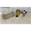 Image 1 : Vintage Royal Chrome Ice Bucket, Brass Ice Pail, Bottle Caddy