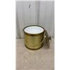 Image 3 : Vintage Royal Chrome Ice Bucket, Brass Ice Pail, Bottle Caddy