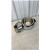 Image 5 : Vintage Royal Chrome Ice Bucket, Brass Ice Pail, Bottle Caddy