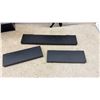 Image 2 : Wall Décor Set: Cube Shelves, Floating Shelves, Largest 20 × 4” and Leafy Branch Wall Art, 21” High