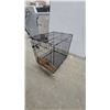 Image 1 : Petmate Wire Dog Crate with Wood Panel and Plastic Tray 21”×18”×24”