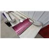 Image 2 : Vintage Garden Tool Lot: D-Handle Shovels, Long-Handle Spade, Spud Bar, and Red Snow Scoop