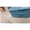 Image 5 : Blue Painted Dresser with 6 Drawers and Wooden Knobs 32”×54”×20”