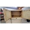 Image 8 : Barnet Renfrew Canada Hoosier Cabinet with Enamel Top and 3-Drawer Base