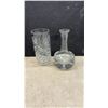 Image 7 : Four Stella Artois Gold-Rimmed Stemmed Beer Goblets, Crystal Decanter, Candle Holder, Mugs
