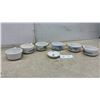 Image 1 : Six Campbell's Soup Ceramic Bowls with Outdoor Recreation Scenes and Chef Spoon Rest