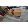Image 7 : Pair of Oak Nightstands with Two Drawers Each. 24”×24”×18”