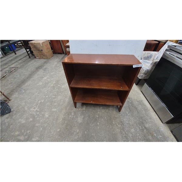 Small Wood Bookcase. 33”×31”×11”