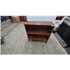 Image 1 : Small Wood Bookcase. 33”×31”×11”