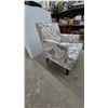 Image 3 : Floral Upholstered Armchair