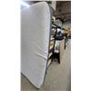 Image 3 : King Mattress with Blue Trim and Quilted with box spring