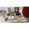 Image 1 : Assorted Framed Art, Decorative Boxes, and Picture Frames