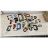 Image 1 : Assortment of C-Clamps, Pipe Cutters, Powerfist Clamp, Gear Puller, Hooks, Shackles