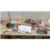 Image 1 : Assortment of Party Favors, Birthday Candles, Spider-Man Toy, Glowing Dinos