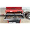 Image 13 : Craftsman Rollaway Tool Box, 43 × 27 × 18 1/2” and Top Tool Chest, 14 × 12 × 26”