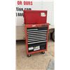 Image 1 : Craftsman Rollaway Tool Box, 43 × 27 × 18 1/2” and Top Tool Chest, 14 × 12 × 26”