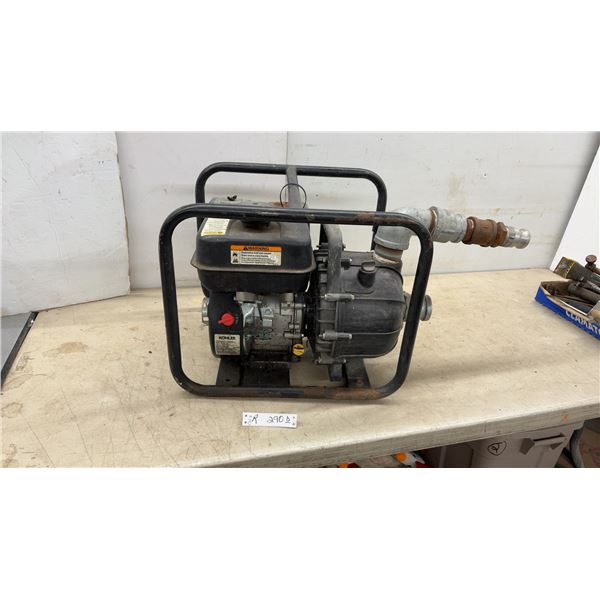 Kohler Courage SH265 6.5 Horsepower 196cc Gas-Powered Water Pump
