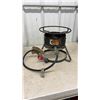 Image 2 : Rocket Stove, Propane Tank, and Bass Pro Shops Single Burner Propane Cooker